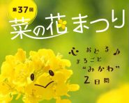5月4日・5日は三川町・いろり火の里「菜の花まつり」